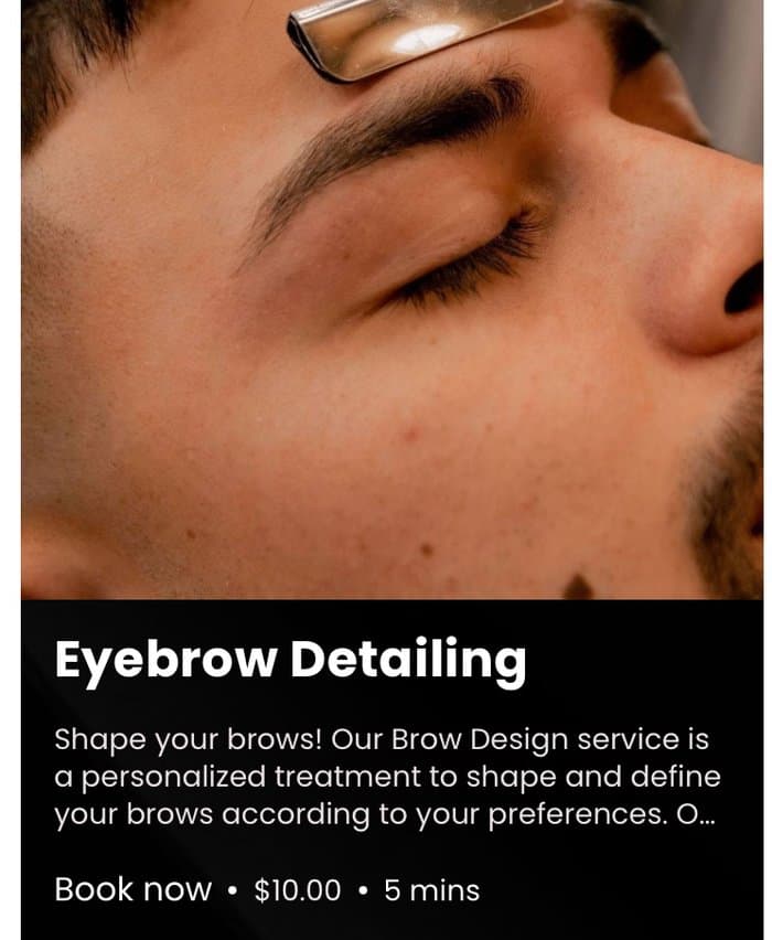 Eyebrow Detailing