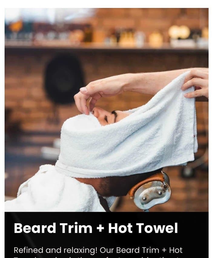 Beard Trim + Hot Towel
